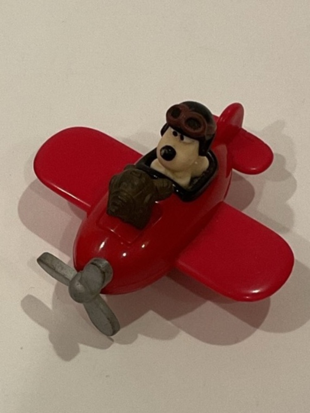 Rare Vintage 1989 Wallace & Gromit Gromit's Plane Figure